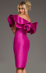 Jovani 43758 Fuchsia