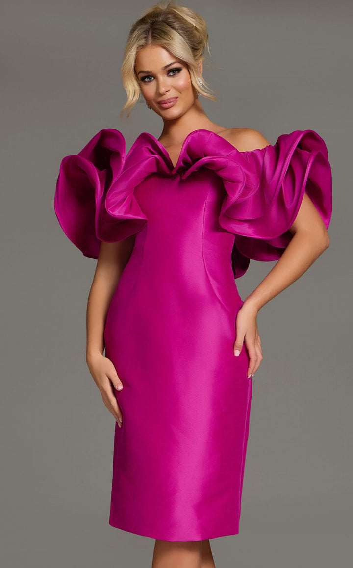 Jovani 43758 Fuchsia