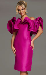 Jovani 43758 Fuchsia