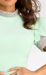 Jovani 43772 Seafoam
