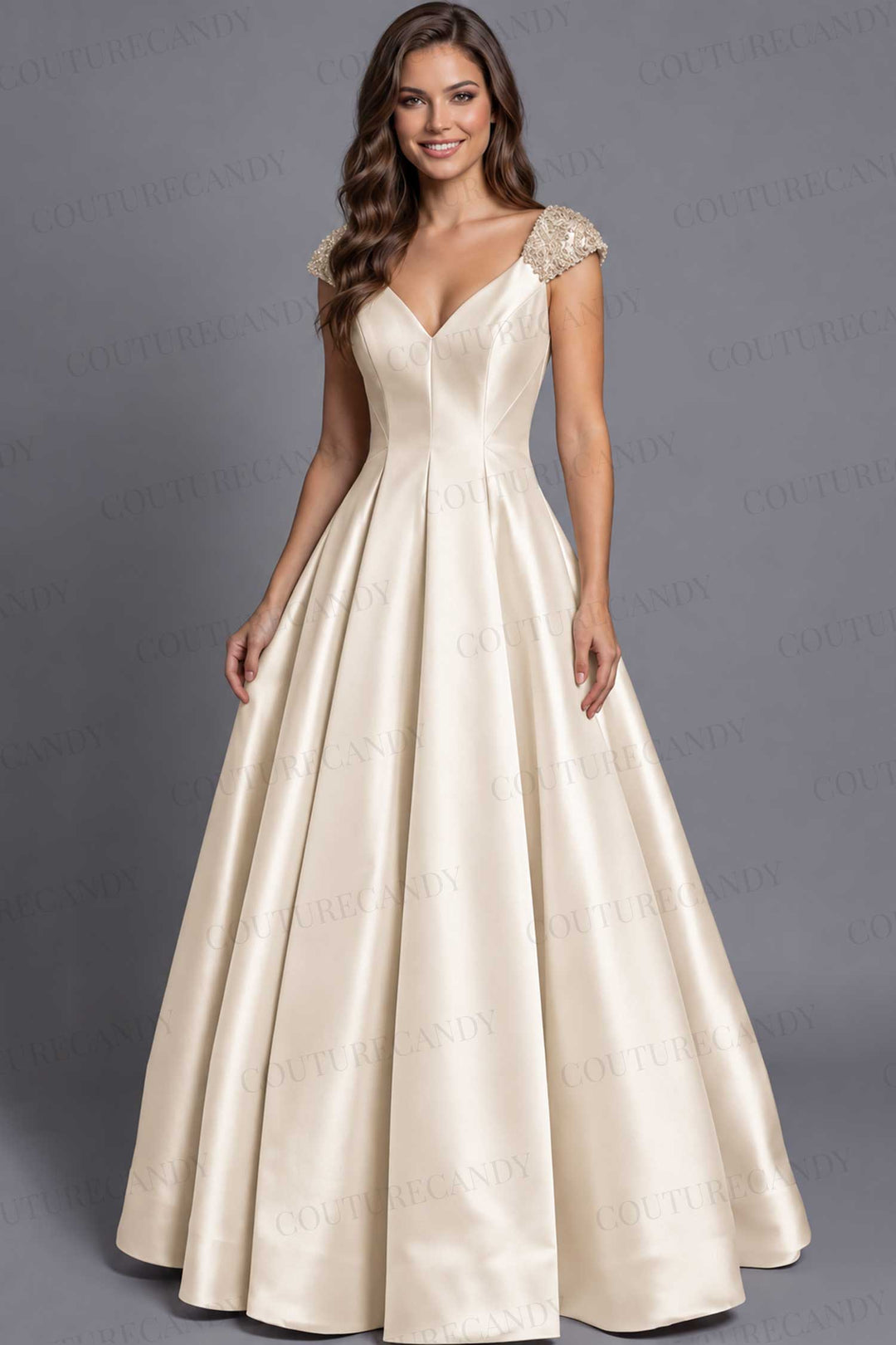 Jovani 43809 Champagne