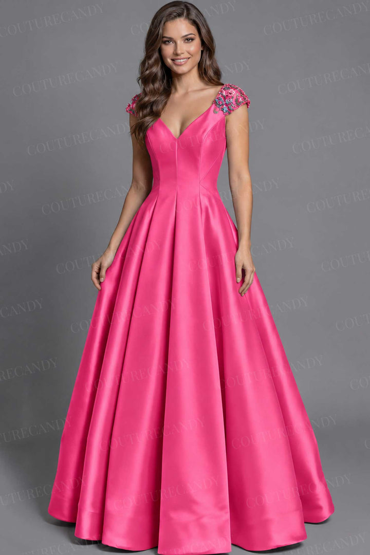 Jovani 43809 Hot-Pink