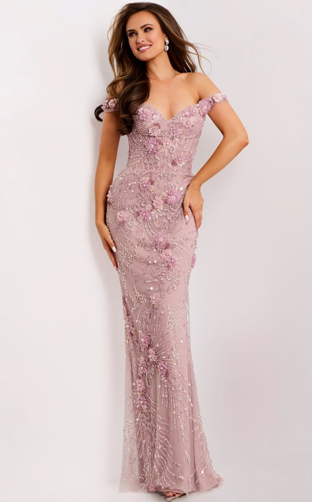 Jovani 44007 Pink
