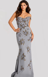 Jovani 44022 Grey
