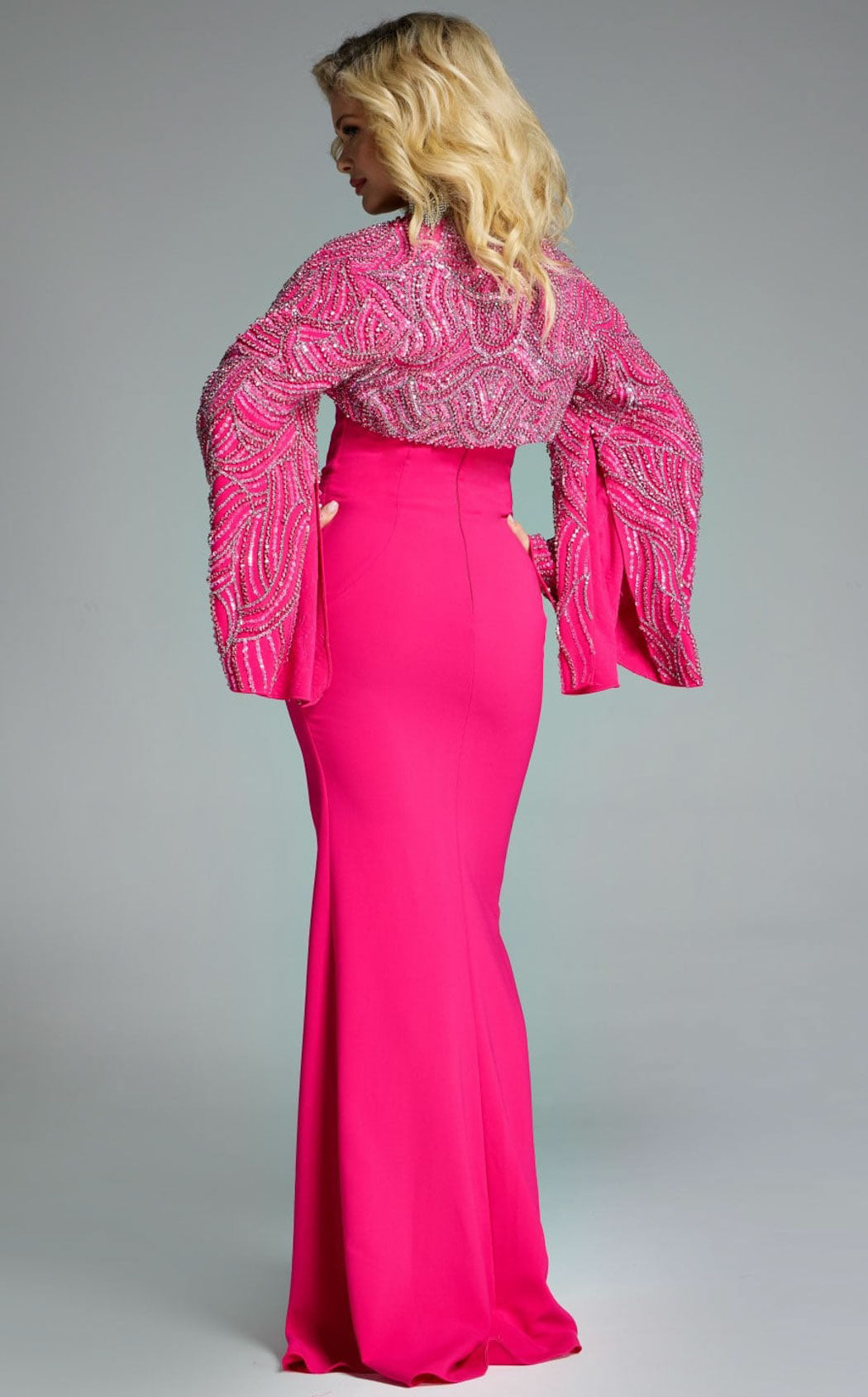 Jovani 44254 Fuchsia