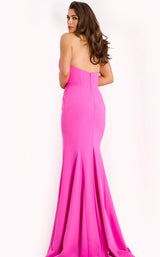 Jovani 44267 Fuchsia/Orange