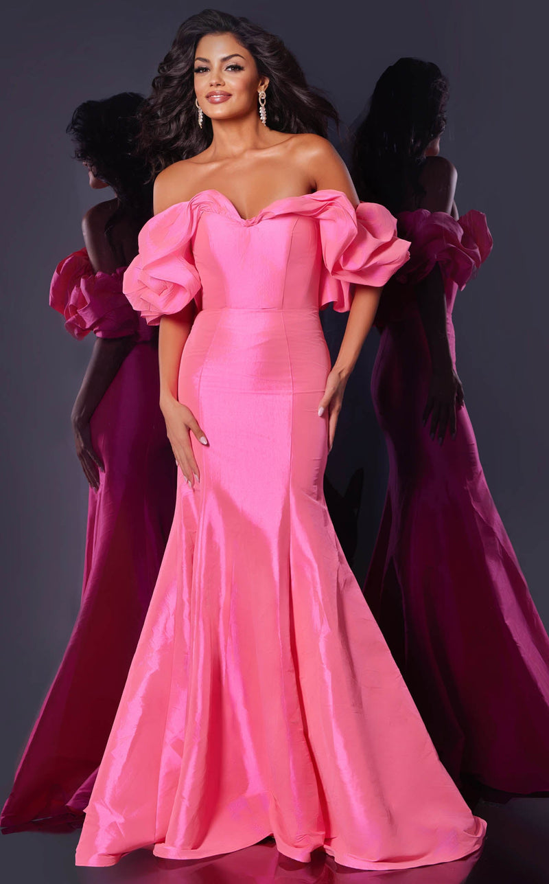 Jovani 44271 Hot Pink