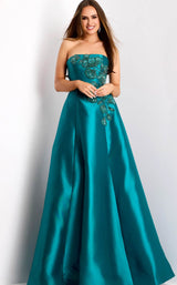 Jovani 44352 Teal