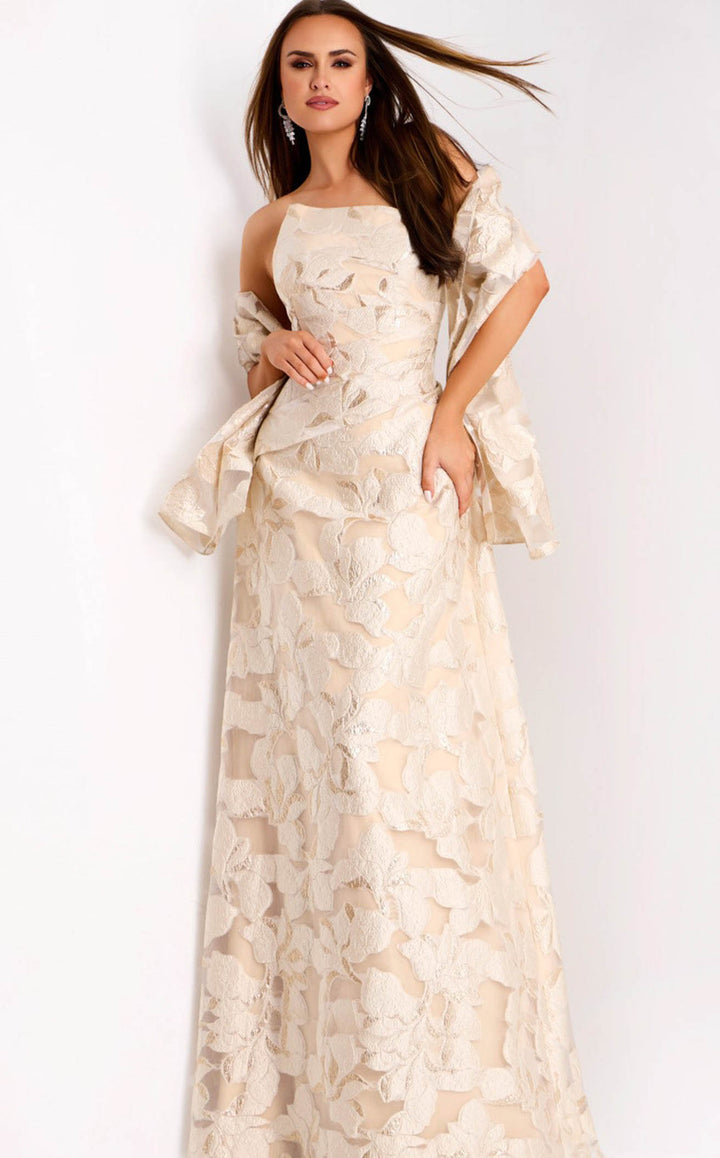 Jovani 44370 Nude