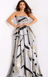 Jovani 44387 Charcoal