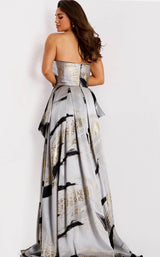 Jovani 44387 Charcoal