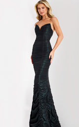 Jovani 44414 Black/Green