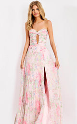 Jovani 44518 Pink-Print