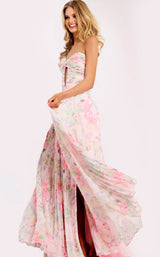 Jovani 44518 Pink-Print