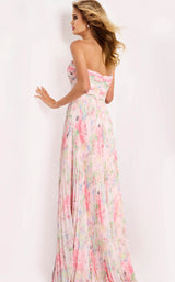 Jovani 44518 Pink-Print