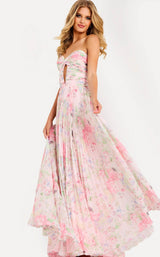 Jovani 44518 Pink-Print