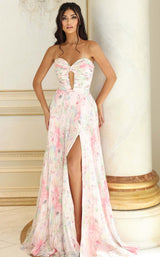 Jovani 44518 Pink-Print