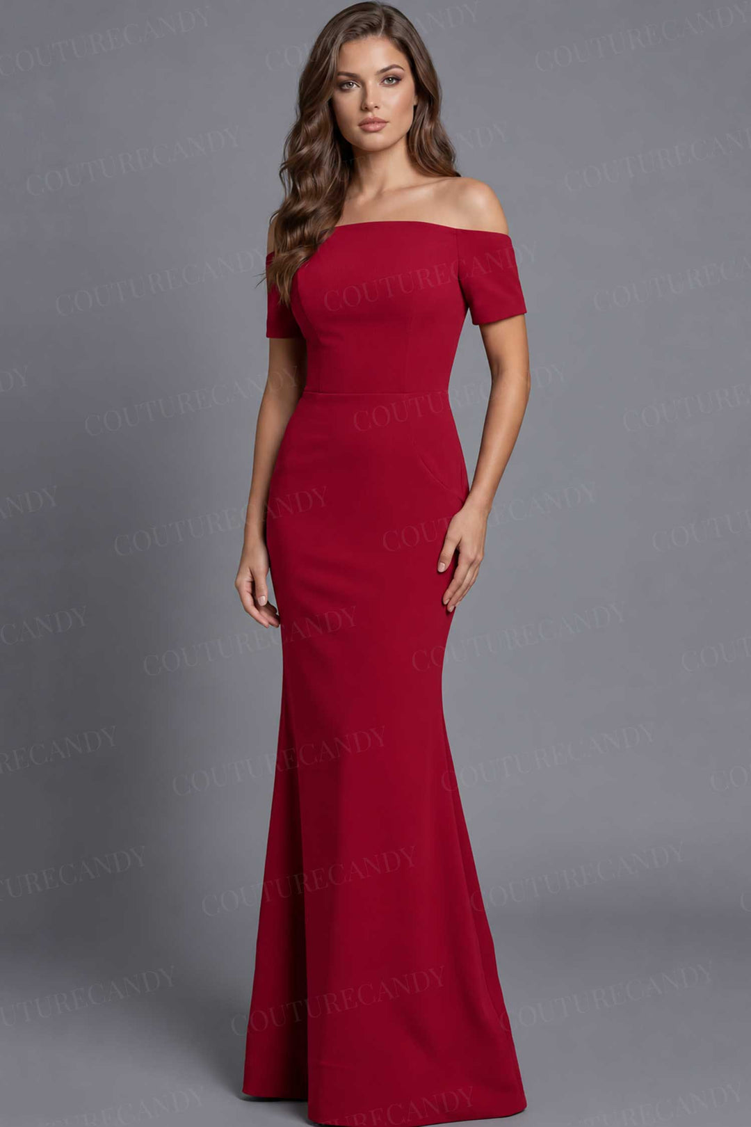 Jovani 44729 Cranberry