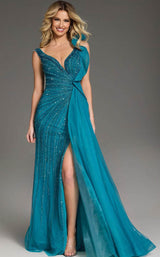 Jovani 44846 Teal