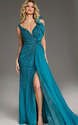 Jovani 44846 Teal