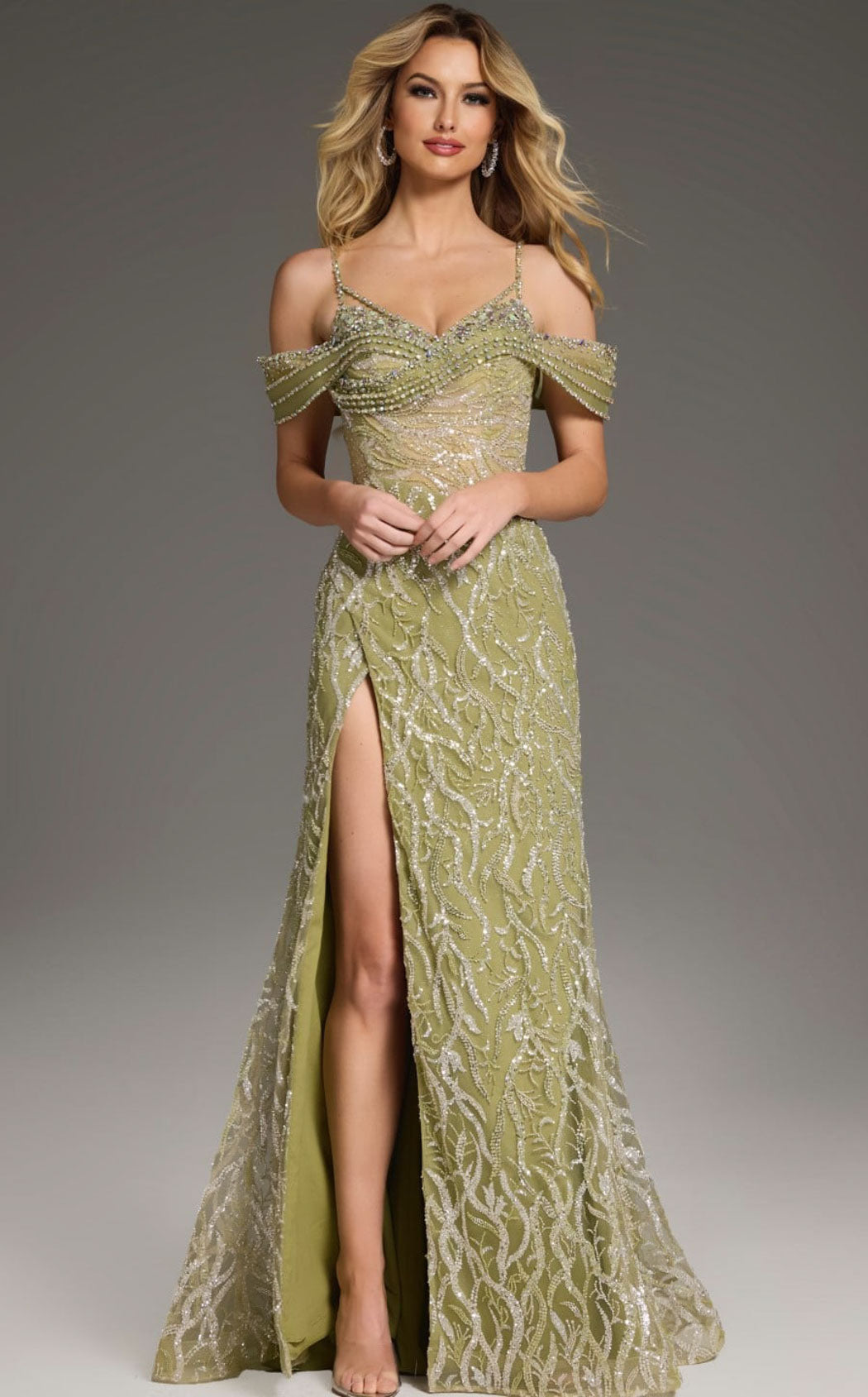 Jovani 45072 Sage