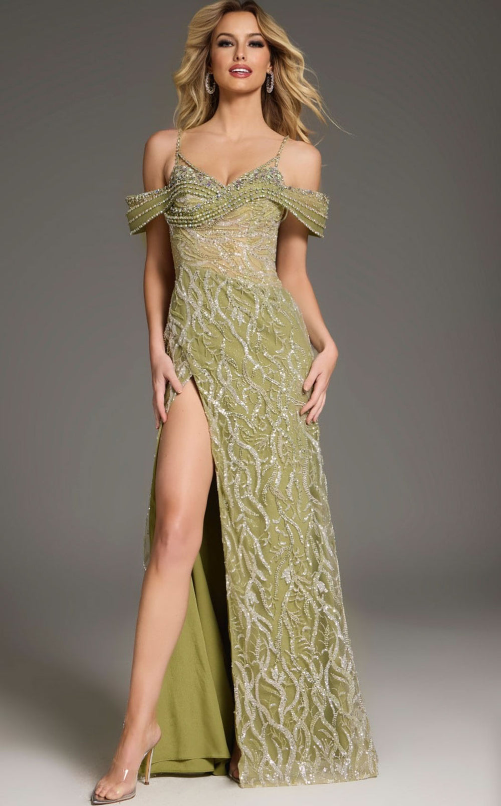 Jovani 45072 Sage