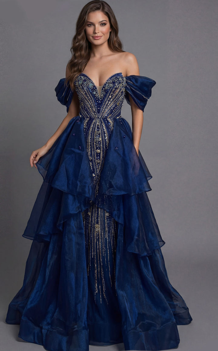 Jovani 45076 Dark-Blue