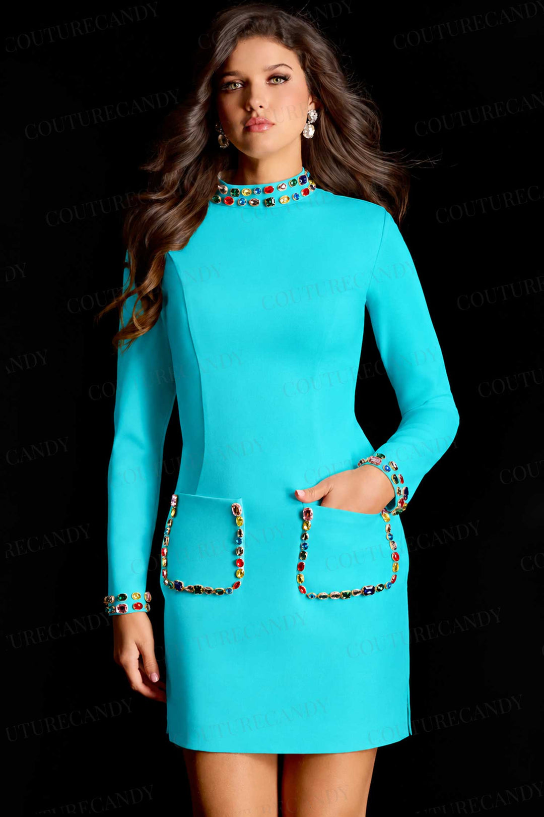 Jovani 45180 Turquoise