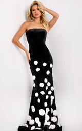 Jovani 45238 Black/White