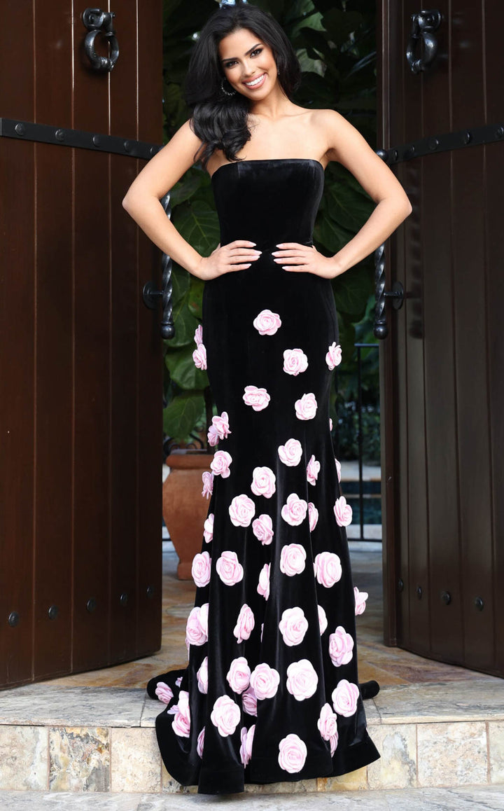 Jovani 45238 Black/White