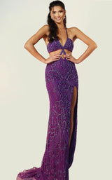 Jovani 45257 Purple/Purple