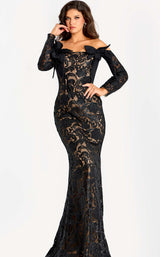Jovani 45345 Black