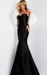 Jovani 45358 White/Black