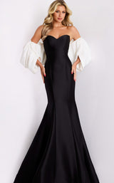 Jovani 45358 White/Black