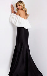 Jovani 45358 White/Black