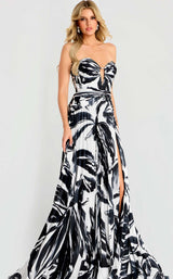 Jovani 45366 Black/White
