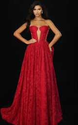 Jovani 45372 Raspberry