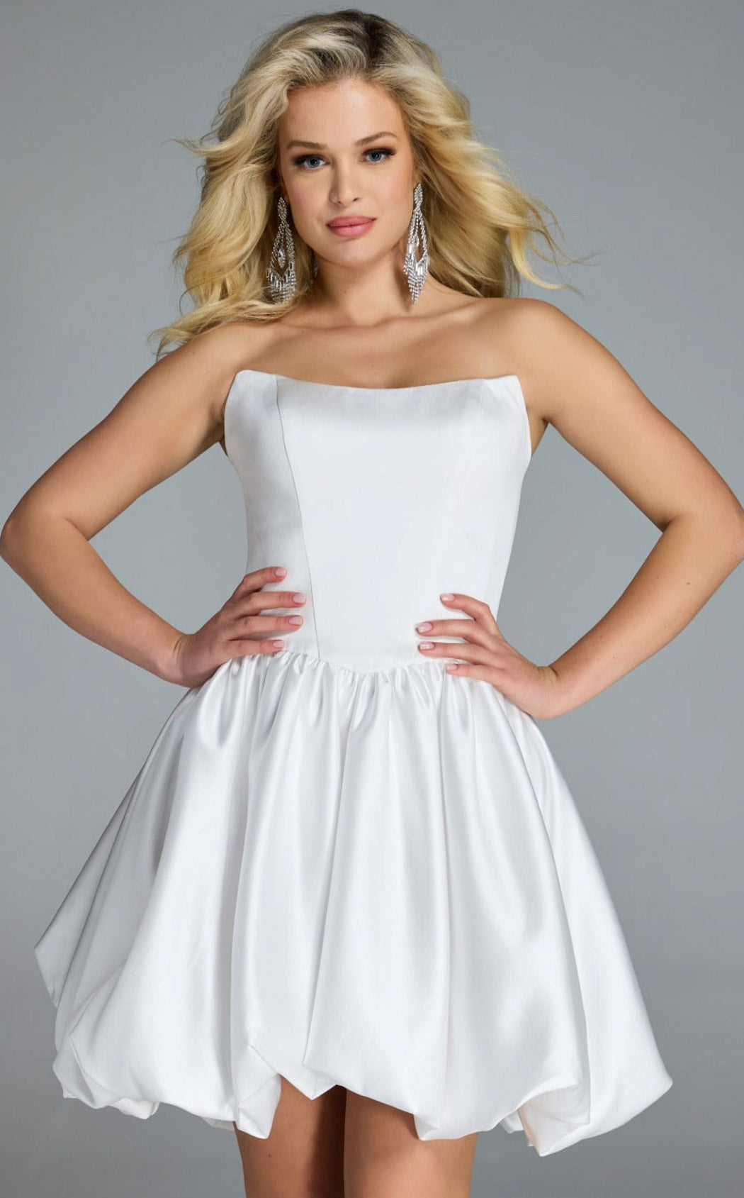 Jovani 45497 Off-White