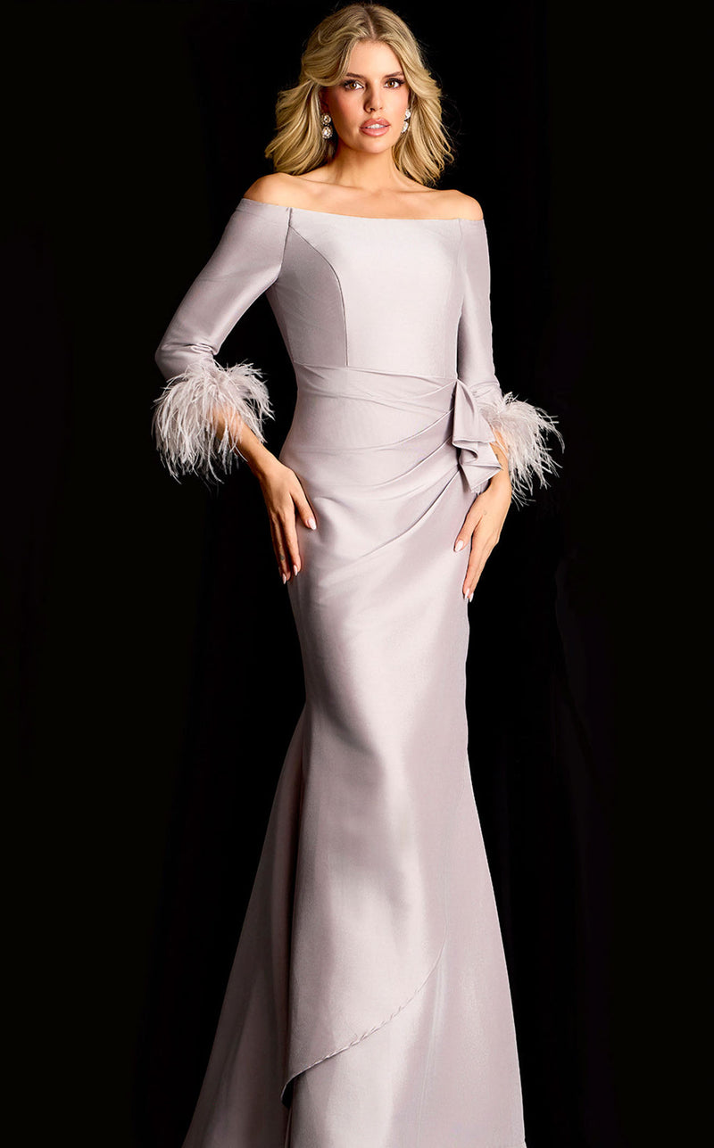 taupe evening dress Jovani 45515 Women's - Black a formal dinner where Size:34 inch NWT 435 Matilda Jane Maternity Maxi Dresses221226