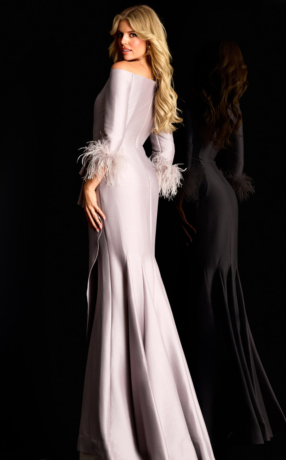 Jovani 45515 Taupe