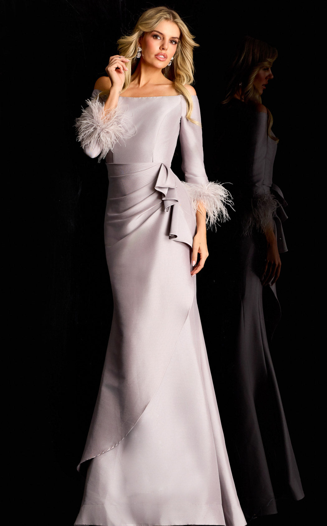 Jovani 45515 Taupe