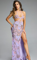 Jovani 45531 Lilac-Multi