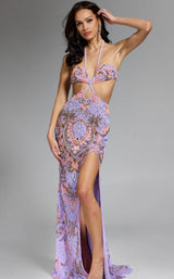 Jovani 45531 Lilac-Multi