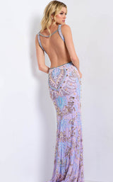 Jovani 45533 Lilac-Multi