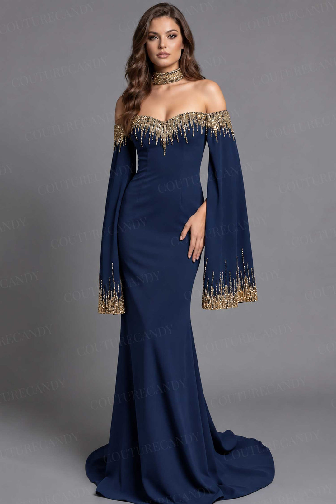 Jovani 45535 Navy
