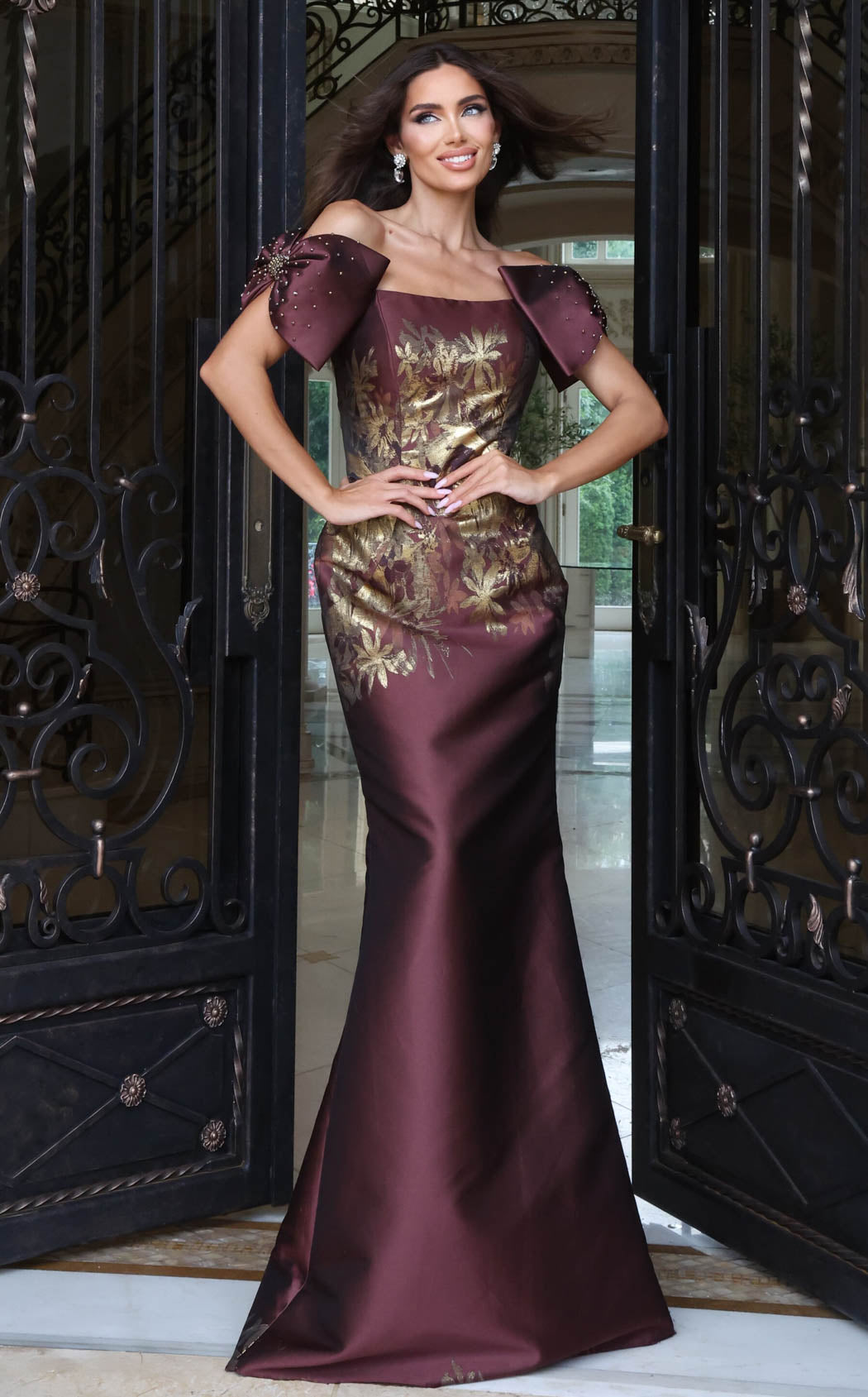 Jovani 45579 Brown