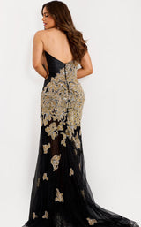 Jovani 45604 Black-Gold-Silver