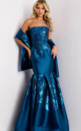 Jovani 45614 Peacock
