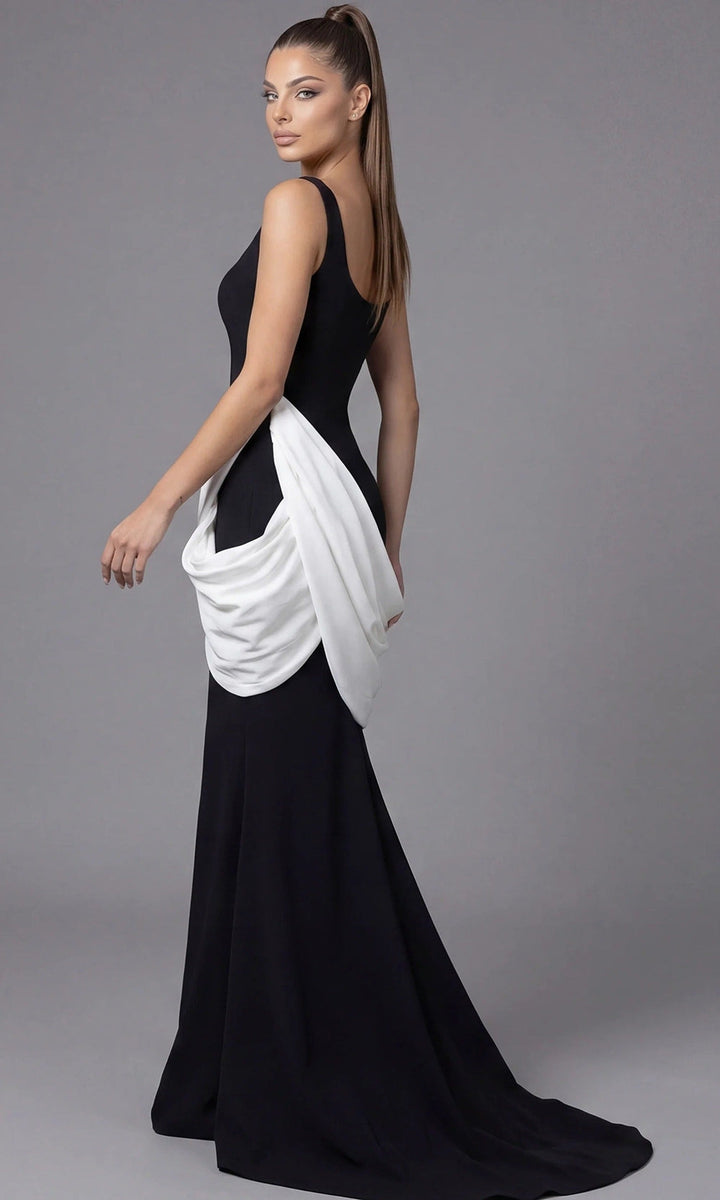 Jovani 45619 Black/White