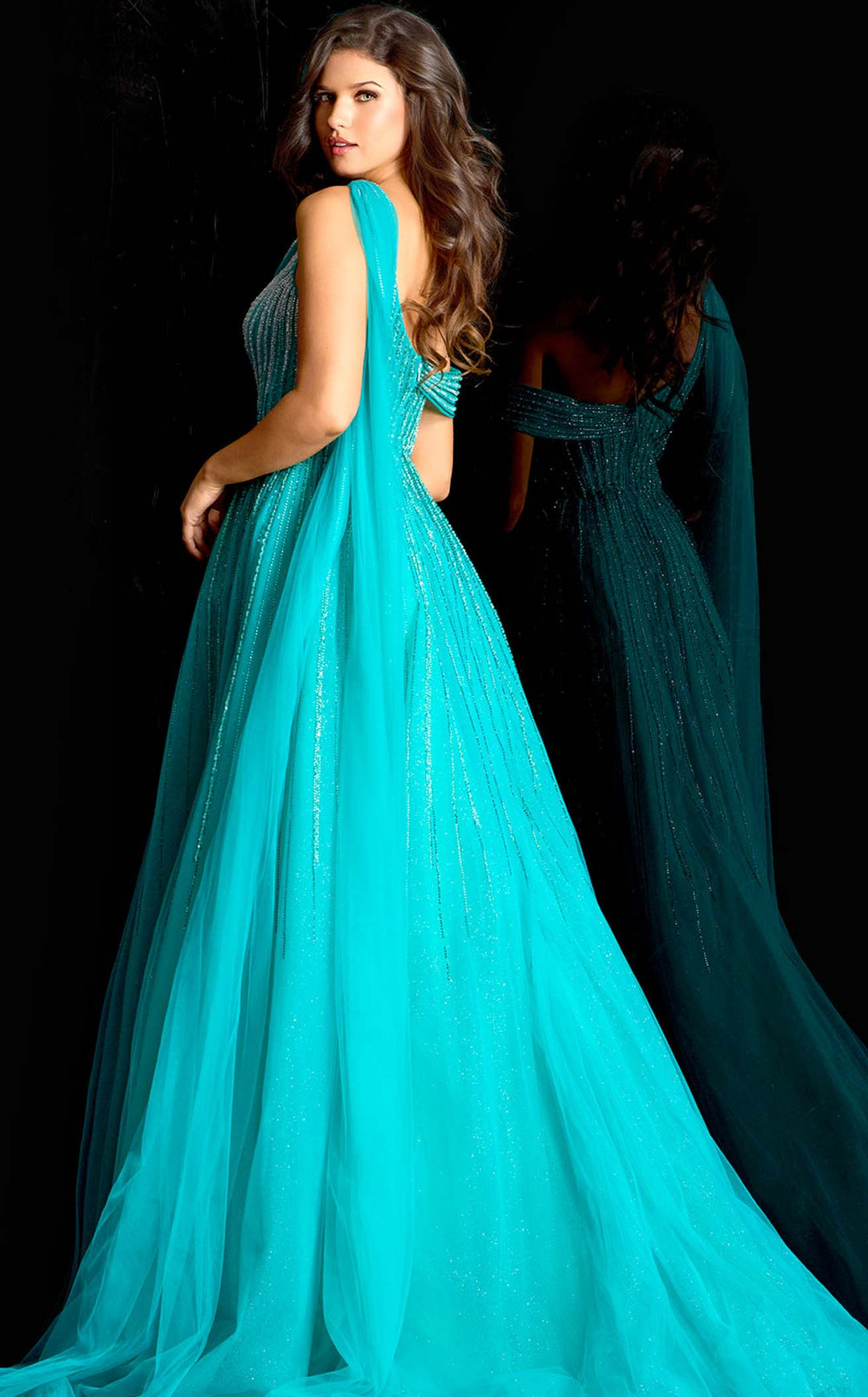 Jovani 45645 Peacock